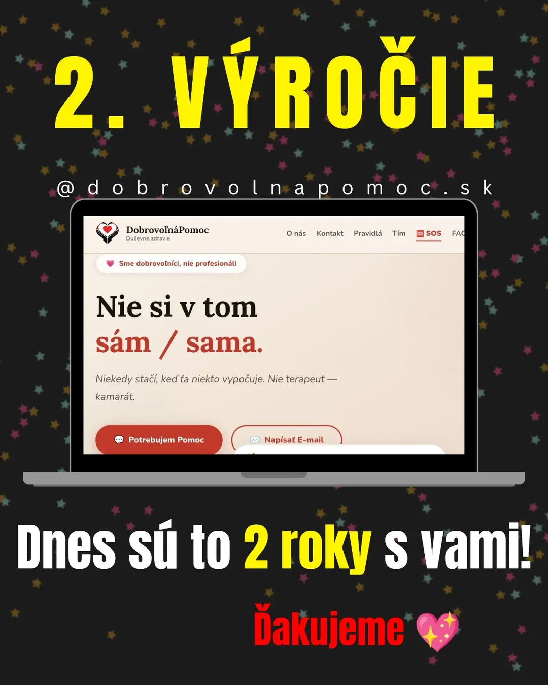 2. výročie DobrovoľnáPomoc.sk